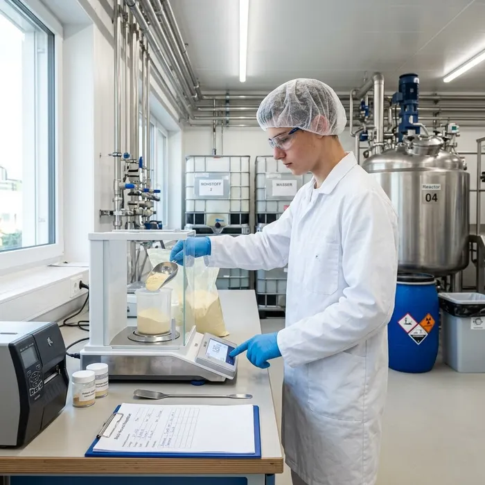 Tecnologo/a di chimica e chimica farmaceutica AFC Pesare sostanze