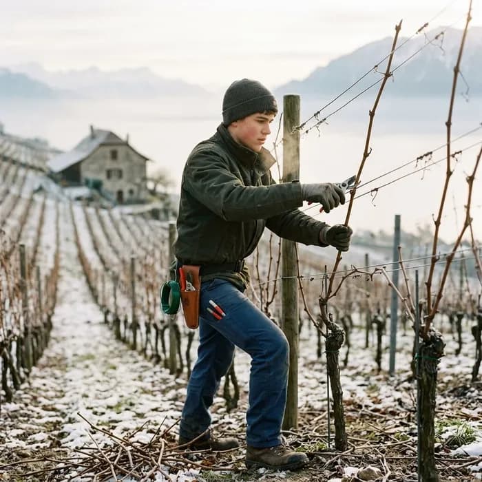 Viticulteur/trice CFC Tailler la vigne