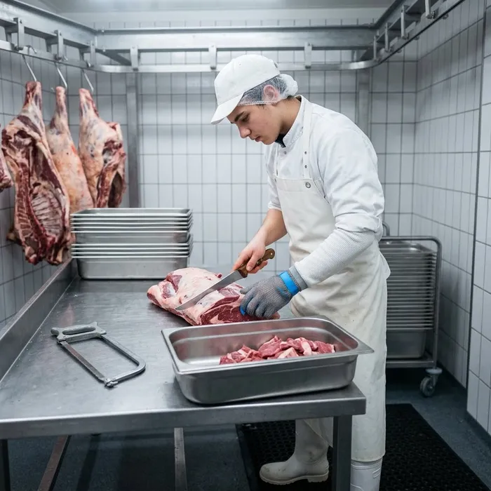Macellaio/a-salumiere/a AFC Sezionare la carne