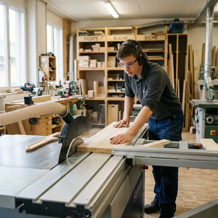 Holzhandwerker/in EFZ Holz zuschneiden