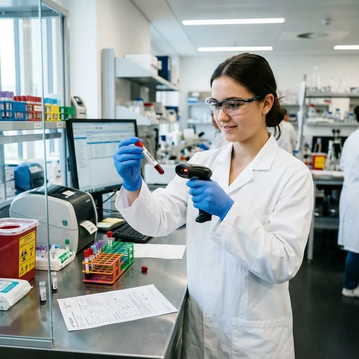 Tecnico/a in analisi biomediche dipl. SSS Accogliere il campione