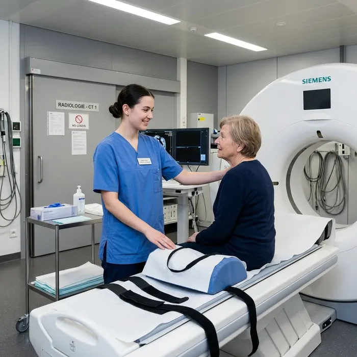 Tecnico/a di radiologia medica dipl. SSS Preparare il paziente