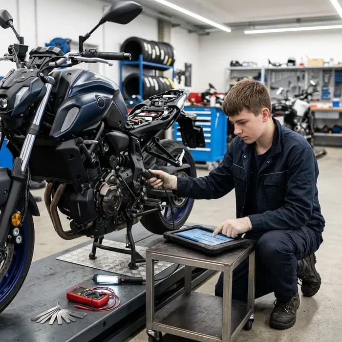 Meccanico/a di motoveicoli AFC Diagnosi guasti