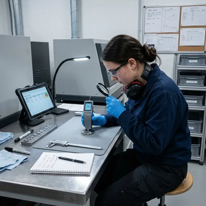 Galvanostegista AFC Verificare materiali