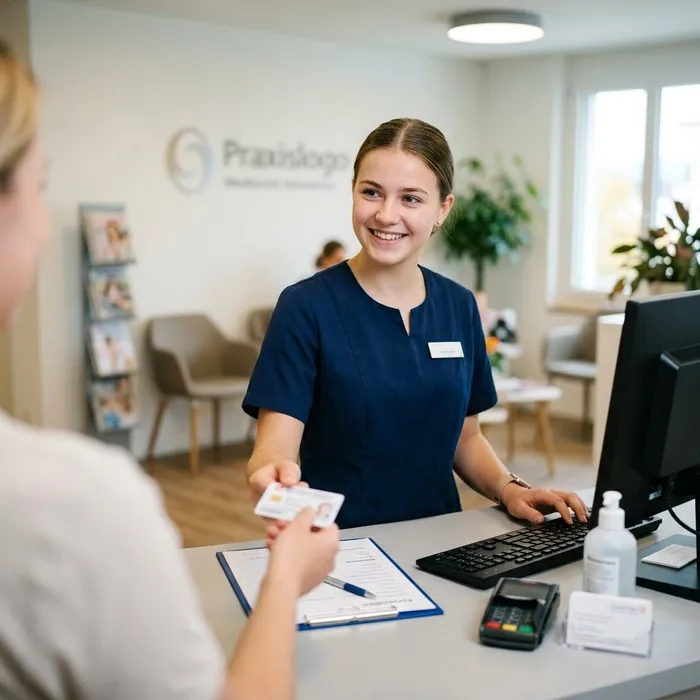 Assistente di studio medico AFC Accogliere i pazienti