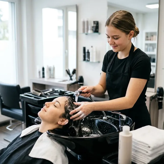 Coiffeur/-euse EFZ Haare waschen
