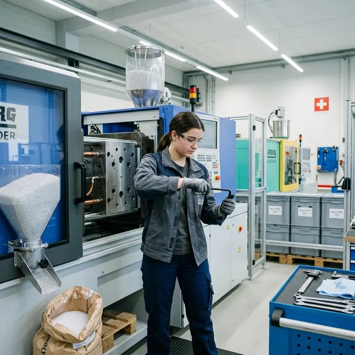 Kunststoffpraktiker/in EBA Maschine rüsten
