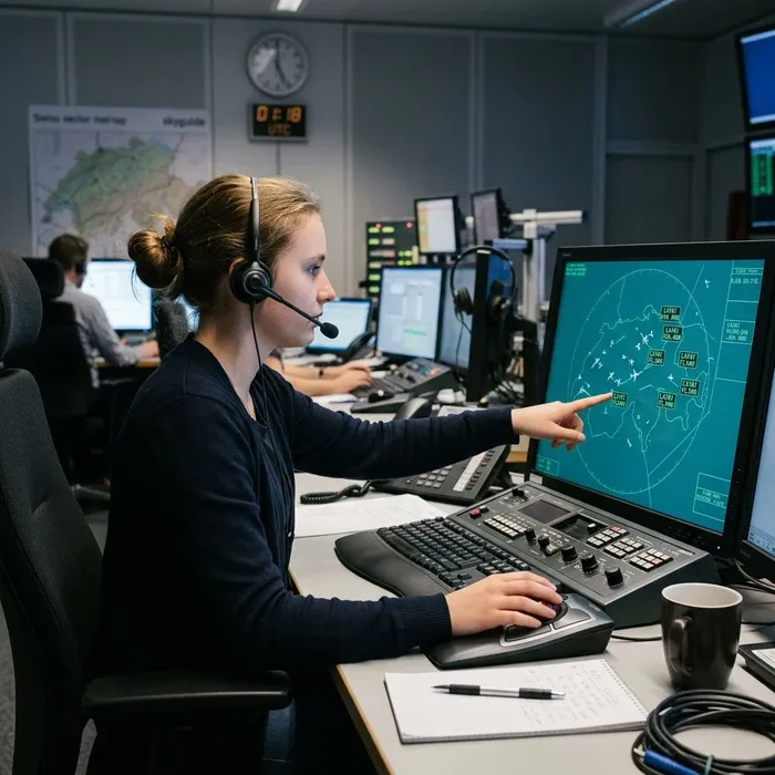 Contrôleur/euse de la circulation aérienne dipl. ES Surveiller le radar