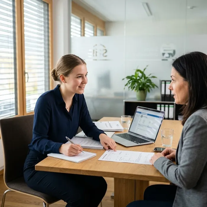 Young Insurance Professional AFA Condurre un colloquio