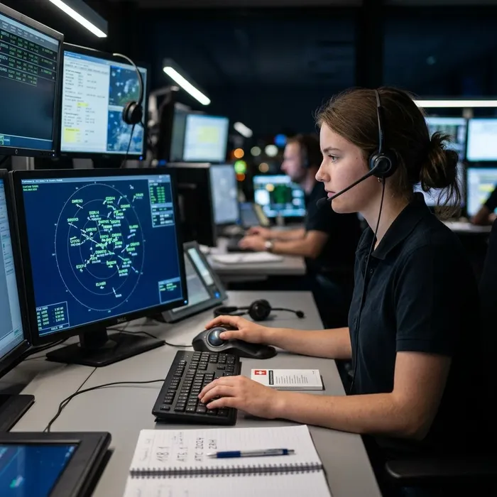 Flugverkehrsleiter/in HF Radar überwachen